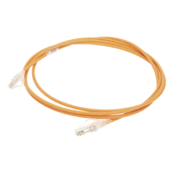 Patch Cord Cat6 UTP / 28AWG Diámetro Reducido / CM/LS0H / 2.13 m (7 pies) / Naranja