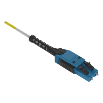 Jumper de Fibra Óptica / Monomodo OS2 9/125 / LC-LC Uniboot Duplex / OFNP Plenum / 2 m (6.6 ft)