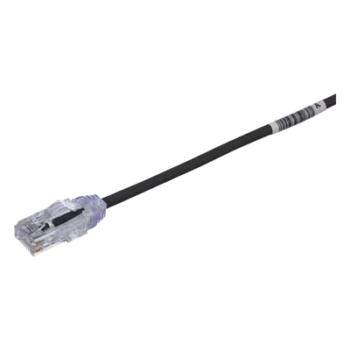 Cable de Parcheo UTP / Cat6 / 28AWG / Diámetro Reducido 3.8 mm / 15.2 cm (6 in) / Negro / CM/LSZH