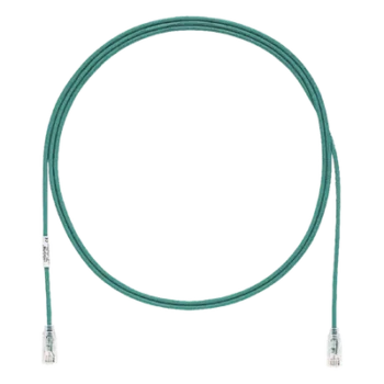 Cable de Parcheo UTP / Cat6 / 28AWG Diámetro Reducido / 9.14 m (30 ft) / LSZH / Verde