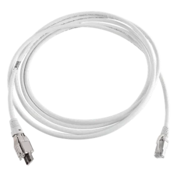 Patch Cord / Cat6A / 1/10G Ethernet / 4 Pares / LS0H / 8m (26.25 ft) / Marfil