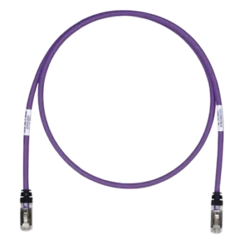 Patch Cord Cat6A / Blindado S/FTP / CM/LS0H / 1.52 m (5 pies) / Violeta