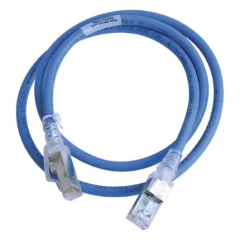 Patch Cord / Cat6A S/FTP / CM/LS0H / 0.91 m (3 pies) / Azul