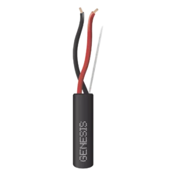 Carrete de Cable / 305 m (1000 pies) / 2 x 18 AWG FPL / Direct Burial / Intemperie / Detección de Incendios y Evacuación