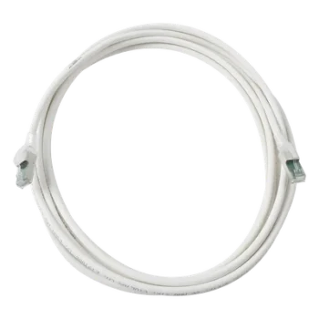 Patch Cord Cat6A S/FTP / Blindaje 360° / 30 Pies (9.14 m) / CM/LS0H / Blanco