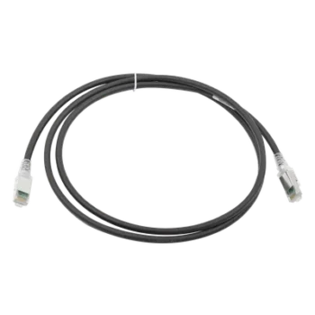 Patch Cord Cat6A S/FTP / 1.52m (5 pies) / CM/LS0H / 26 AWG / Negro / Bulk