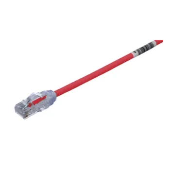 Cable de Parcheo UTP / Cat6A / 28AWG / CM/LSZH / 1 Metro (3.28 Pies) / Rojo