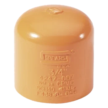 Tapón Final para Tubería / 3/4 pulgada / Sistema VESDA / Caja 25 Piezas