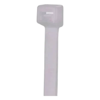 Brida de Nylon 6.6 / 206 mm (8.1 in) x 7.6 mm / Exterior Resistente a UV / Paquete 50 pz / AH-2 Plenum