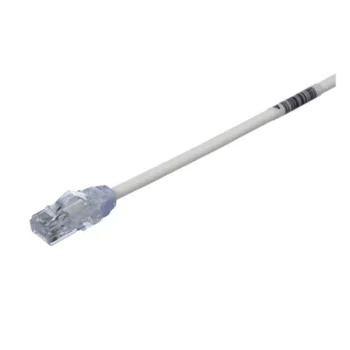 Cable de Parcheo UTP / Cat6A / 28AWG / CM-LSZH / 65 pies (19.81 m) / Blanco Mate