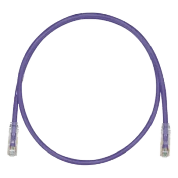 Cable de Parcheo UTP Cat6 / 24 AWG / CM / 8 m (26.25 ft) / PoE Tipo 3 y 4 / Violeta
