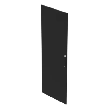 Puerta Sólida para Rack Servidor / 2000x700 mm (78.7x27.6 in) / Acero Negro RAL 9005 / cUL Listed / EIA RS-310-D