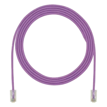 Cable de Parcheo UTP / Cat6A / 24 AWG / CM / 2.74 m (9 ft) / Violeta