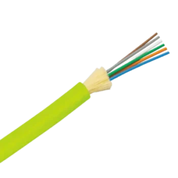 Cable de Fibra Óptica / 24 Hilos / Multimodo OM5 50/125 / Tight Buffer 900 µm / Interior / OFNP Plenum / No Conductivo