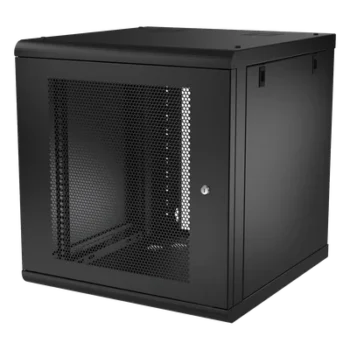 Gabinete de Pared / 12U / 635 mm (2.08 ft) Profundidad / 100 kg Capacidad / Acero Calibre 18 / ANSI/TIA RS-310-D