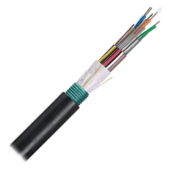 Cable de Fibra Óptica / 6 Hilos / Planta Externa Armada / OM3 50/125 / MDPE / Bloqueo de Agua en Seco