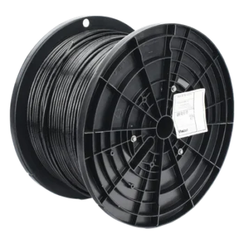 Cable UTP OSP Cat6 / 22 AWG / 4 Pares / Gel Impermeable / 305 m (1000 pies) / Negro