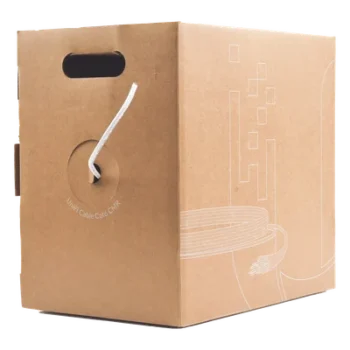 Bobina de cable UTP Riser (CMR) UniFi, Cat6, Color blanco, 23 AWG, 305m para interior
