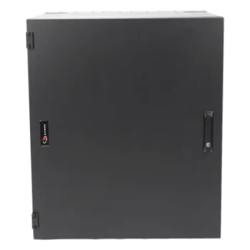 Gabinete de Montaje en Pared / 18U / 737 mm (29 in) Ancho / 762 mm (30 in) Profundidad / Puerta Sólida Frontal / Paneles Laterales Ventilados / IP20 / NEMA Type 1
