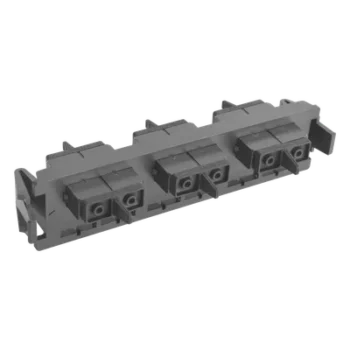 Placa Acopladora de Fibra Óptica / 6 Fibras SC Duplex / Alta Densidad 72 Fibras por Espacio Rack / Compatible FCP3 SWIC3 RIC3
