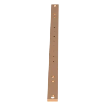 Pletina de Conexión a Tierra / 19" (482.6 mm) / 8 Orificios / Cobre / UL Listed