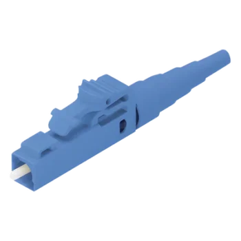 Conector de Fibra Óptica / Monomodo OS2 9/125 / LC Simplex / Pulido en Campo / 0.1dB / Azul