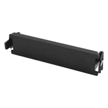 Placa adaptadora Quick-Pack, Ciega, Color Negro