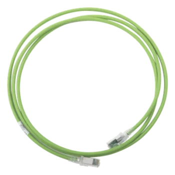 Patch Cord Z-MAX Cat6A S/FTP, CM/LS0H, 7ft, Color Verde