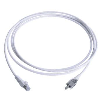 Patch Cord TERA Cat5e 10/100BASE-T, de 2 pares y conector modular, LS0H, Color Negro, 1 metro