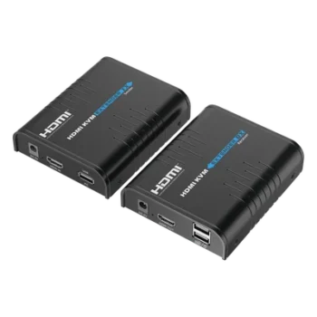 Extensor KVM HDMI / 1080p @ 60 Hz / 120 m (393.7 ft) / 1 a 253 Receptores / Red Gigabit / USB HID / Audio PCM