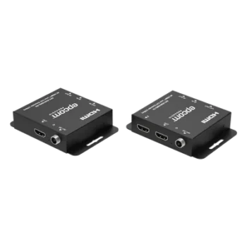 Extensor HDMI / 4K30 sin Compresión / 100 m (328.1 ft) / Cat6/6a / PoC Bidireccional / Audio 5.1CH / HDCP 1.4