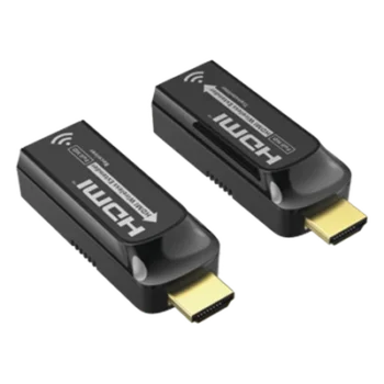 Extensor HDMI Inalámbrico / Full HD 1080p@60Hz / Alcance 20 m (65.6 ft) / Banda 5 GHz / Latencia 130-170 ms / Plug and Play