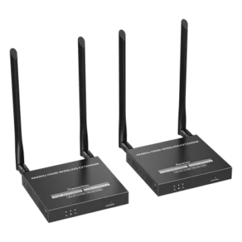 Extensor HDMI Inalámbrico / 4K@60Hz / Transmisión 50 m (164 ft) / Banda 5.1-5.2 GHz / HDMI 2.0 / HDCP 2.2 / Latencia 130-180ms