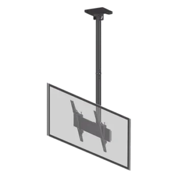 Soporte de Techo para Pantalla / 32" a 75" / VESA 100x100 a 400x400 / Carga Máxima 50 kg (110 lbs) / Inclinación y Rotación