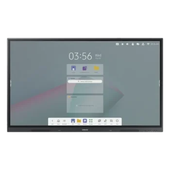 Pantalla Interactiva / 75" / 4K UHD / Táctil IR 8 ms / 400 nits / Android 14 EDLA / Wi-Fi y Bluetooth / VESA 800x400