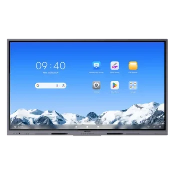 Pantalla Interactiva Touch / 65 Pulgadas / 4K UHD / 50 Puntos Táctiles / Android EDLA / 128 GB / Bocinas 2x15W + 1x25W / HDMI y VGA