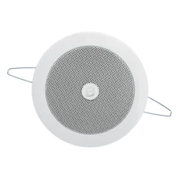 Altavoz de Techo / 4" / 3-6W @ 100V / 70V/100V / Frente Metálico / Resistente a Humedad