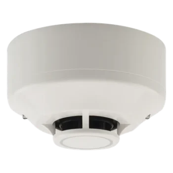 Detector de calor inalámbrico / Termovelocimétrico + fijo 135 °F (57 °C) / Tasa 15 °F/min / Red mallada 902-928 MHz / Base incluida