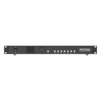 Controlador de Video LED / 4 Puertos Gigabit Ethernet / Resolución Máxima 2.6 MP / Entradas HDMI 1.3, DVI, VGA, CVBS / 6 Escenas Preconfiguradas