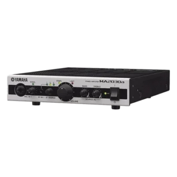 Mezclador Amplificador / 2 Canales / 30 W por Canal / 1 Zona / Baja y Alta Impedancia / 2 Entradas de Micrófono / Entrada Auxiliar