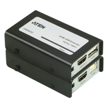 Extensor HDMI/USB / Sobre Cat 5e / 1080p a 40m (131 pies) / 1080i a 60m (197 pies) / HDCP / USB bidireccional