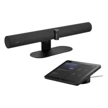 Sistema de Videoconferencia Todo en Uno / Cobertura Panorámica 180° / Triple Cámara 4K / Audio con 8 Micrófonos / Pantalla Táctil 10.1" / Zoom Digital 6x