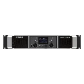 Amplificador de audio Clase D / 300 W x 2 a 8Ω / 500 W x 2 a 4Ω / Baja impedancia / Procesamiento inteligente