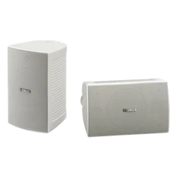 Altavoz de Montaje en Pared / 2 Vías / Woofer 4 in / Tweeter 1 in / IPX3 / 8 Ohms / 70/100V / Color Blanco / Par