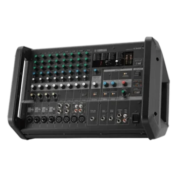 Mezcladora de Audio Amplificada / 12 Canales / Amplificador Clase-D 2x630W / 24 Efectos SPX / Supresor de Retroalimentación / 4/8 Ohms