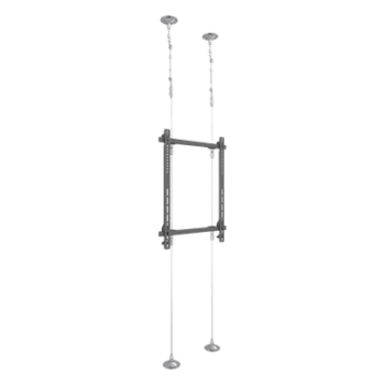 Soporte de Montaje Suelo a Techo / Pantallas 32" ~ 75" / Carga Máxima 30 kg / VESA 400 x 600 mm / Cableado de Acero