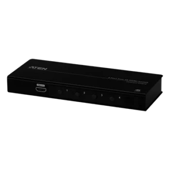 Conmutador HDMI / 4K real 4096x2160@60Hz / 18 Gbps / 4:4:4 / 12-bit Deep Color / 4 puertos / HDMI 2.0 HDCP 2.2