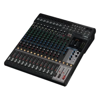 Mezcladora de Audio Analógica / 16 Canales / 10 Entradas de Micrófono / 4 Buses Auxiliares / Efectos SPX 24 Programas / Chasis Metálico