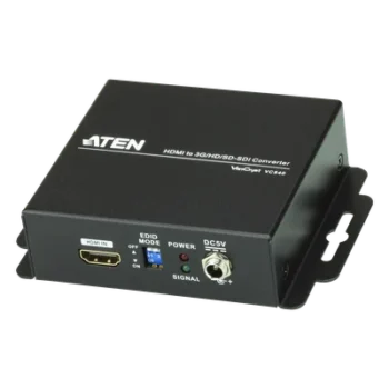 Conversor HDMI a SDI / 3G-SDI / HD-SDI / SD-SDI / 2 Salidas BNC / 1080p60 / Alcance 300 m (984.3 ft)