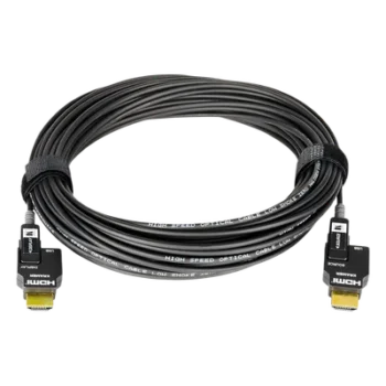 Cable Activo Óptico HDMI / 4K@60Hz UHD / 18 Gbps / Alcance 100 m (328 ft) / Conectores Desmontables Micro-HDMI / Fibra Óptica / LSHF